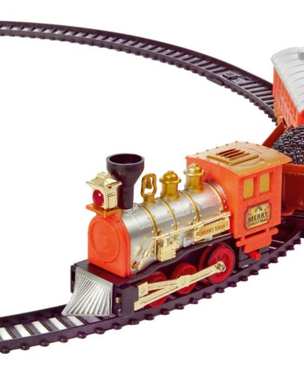 Premier Decorations 11 Piece Battery Operated Train Set with Sound