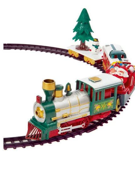 Premier Decorations 32 Piece Battery Operated Train Set with Music and Lights