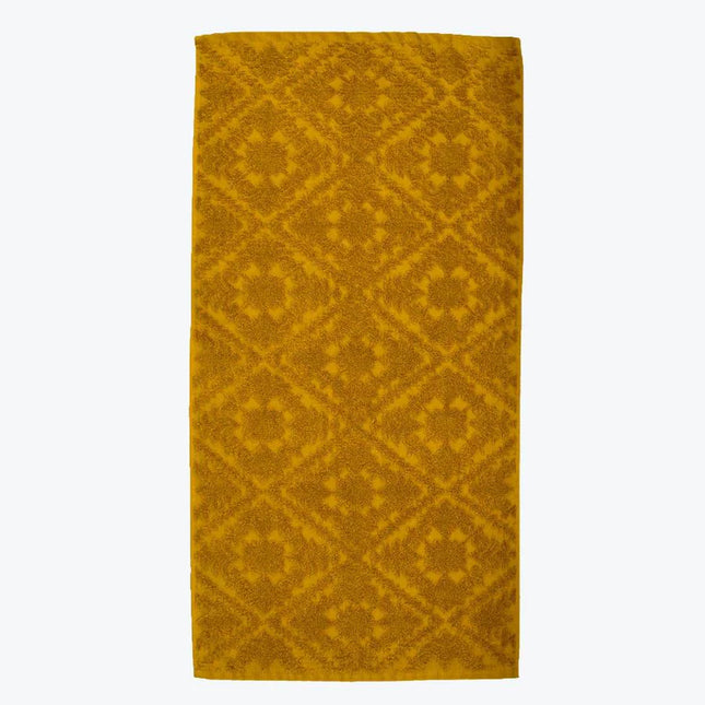 Country House Jacquard Towels Bath Sheet Blush Turmeric