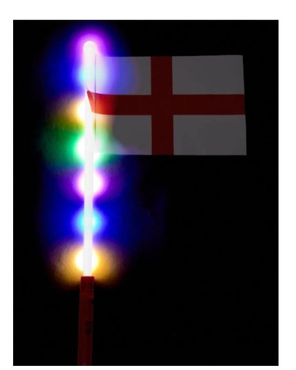 Light-Up England Waving Flag