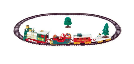 Premier Decorations 32 Piece Battery Operated Train Set with Music and Lights