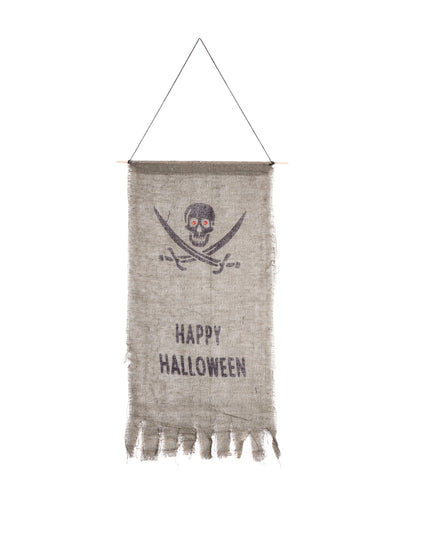 Happy Halloween' Pirate Banner 75cm