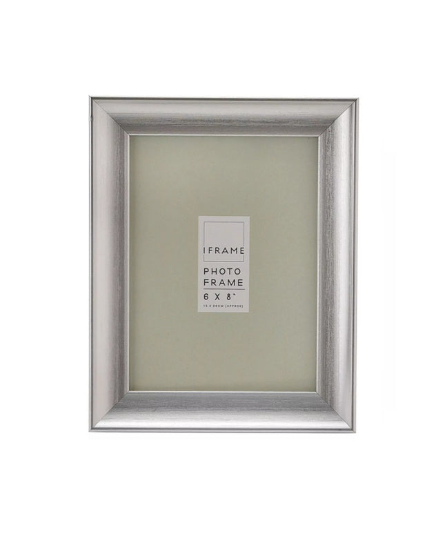 iFrame Traditional Brushed Silver 6" x 8"