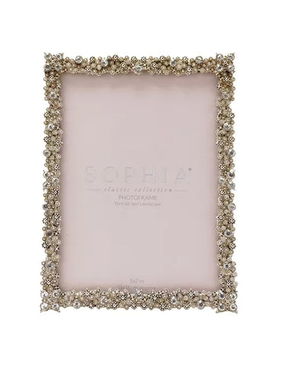 Sophia Cluster Rectangular Photo Frame 5" x 7"