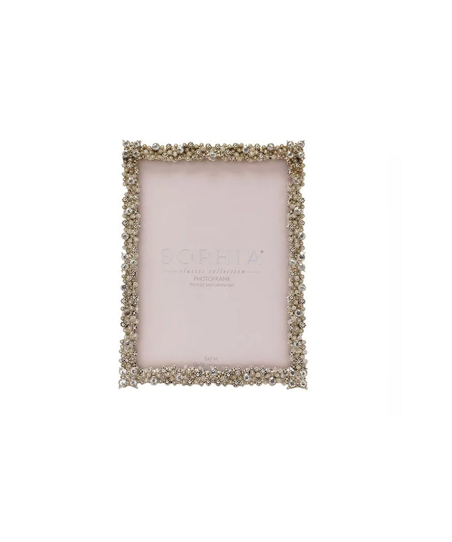 Sophia Cluster Rectangular Photo Frame 5" x 7"