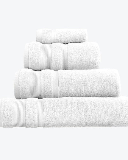Luxury Zero Twist Egyptian Cotton Bath Towel White
