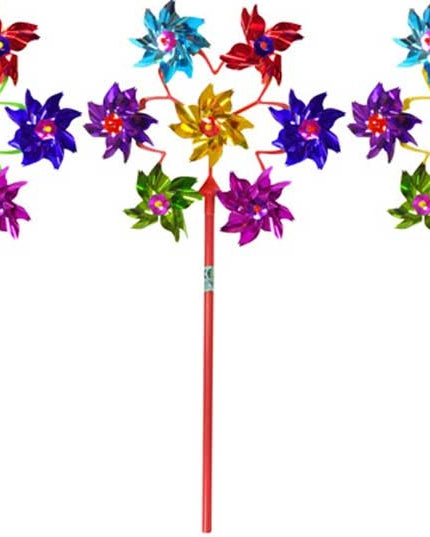 WINDMILL FOIL 19.5CM WITH 7 HEADS CIRCLE